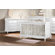PALI Mantova Two Piece Forever Convertible Crib Set in White