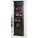 Ultimate Accents Astoria Bookcase in Distressed Black