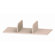 Jonti-Craft RooMeez Extra In-Between Shelf with Shoebox Dividers