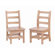 Jonti-Craft Ladderback Chair (Set of 2)