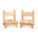 Jonti-Craft Wooden Chair Pair -  5" seat height
