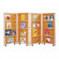 Jonti-Craft Mobile Library 48" H Bookcase - 4 Sections