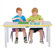 Jonti-Craft Rainbow Accents Large Rectangular Table
