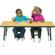 Jonti-Craft KYDZ Activity Table- Rectangular (30" x 60")