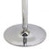 Winsome 3-Piece 24" Pub Table Set with Chrome Accents