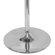 Winsome 28" Round Pub Table with Chrome Leg