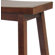 Winsome Saddle Seat 24" Counter Stool in Walnut