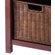 Winsome Milan Tall Storage Shelf with Baskets