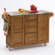 Home Styles Kitchen Cart with Stainless Steel Top