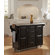 Home Styles Kitchen Cart with Stainless Steel Top