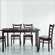 Wholesale Interiors Baxton Studio Keitaro 5 Piece Dining Set
