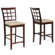 Wholesale Interiors Baxton Studio Katelyn Wood Modern Counter Stool (Set of 2)