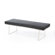 Nuevo Karlee Leather Bench