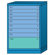 Lyon Workspace Products Counter High Standard Cabinet with 9 Drawers: 30" W x 28 1/4" D x 44 1/4" H