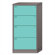 Lyon Workspace Products Eye-Level High Standard Cabinet with 4 Drawers: 30" W x 28 1/4" D x 59 1/4" H