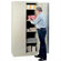 Lyon Workspace Products 1000 Series 36" Wide Storage Cabinet:  78" H x 36" W x 18" D