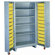 Lyon Workspace Products Deep Door Storage Cabinet with 4 Shelves: 76" H x 38" W x 28" D