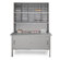 Marvel Office Furniture 50 Adjustable Slot Literature Organizer with Riser and Cabinet