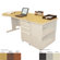 Marvel Office Furniture Teachers 75" Conference Desk with Bookcase