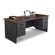Marvel Office Furniture Pronto Double Pedestal Computer Desk