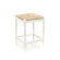 Carolina Cottage 24" Hawthorne Counter Stool with Rush Seat in Antique White