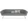 Blu Dot Swept Sofa with Optional Accent Pillows