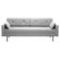Blu Dot One Night Stand Convertible Sofa with Optional Accent Pillows