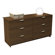 Nexera Nocce Truffle Double 6 Drawer Dresser