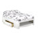 Nexera Dixie Bed in White Lacquer