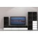Nexera Allure 36" Storage Cabinet in Ebony