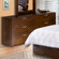 Nexera Nocce Truffle Double 6 Drawer Dresser