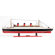 Old Modern Handicrafts Large Queen Mary Ship