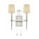 Hudson Valley Lighting Laurel  Wall Sconce in Polished Nickel