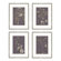 Epic Art Buchoz Flowers on Amethyst I Wall Art Collection