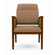 Lesro Amherst Motion Extended Back Chair with Open Arm
