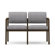 Lesro Lenox Two Seats with Wood Leg
