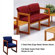 Lesro Classic Two Seats with Full Back