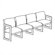 Lesro Classic Four Seats with Full Back