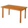 Lesro Contemporary Series Rectangular Gathering Table - 4 Post Base