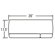 Workrite Ergonomics Split-Pad Standard Keyboard Tray with Fixed Arm Mount