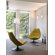Artifort 585 Chair and Ottoman by Geoffrey Harcourt