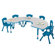Brite Kids Classroom Horseshoe Table