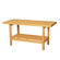 Shain Two Station Wooden Workbench with Shelf
