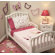 Lambs & Ivy Raspberry Swirl Toddler Bedding Collection