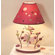 Lambs & Ivy Raspberry Swirl Lamp with Shade