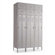Penco Vanguard Unit Packaged Lockers - Two Person - 3 Sections (Assembled) with Slope Top and Closed Base