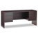 Global Total Office GENOA-Credenzas-Box/File Pedestals on Both Sides w/Kneespace in Center - 20D x 66W x 29H in DARK ESPRESSO