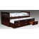 Bernards Captains Bed in Espresso