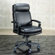 High Point Furniture High-Back Leather Executive Chair with Spider Base