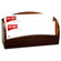 Dacasso 2000 Series Crocodile Embossed Leather Collection Letter Holder in Brown